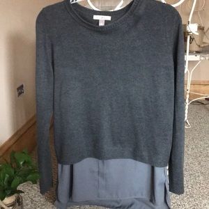 ROZ & ALI Long sleeve shirt with a tank lining